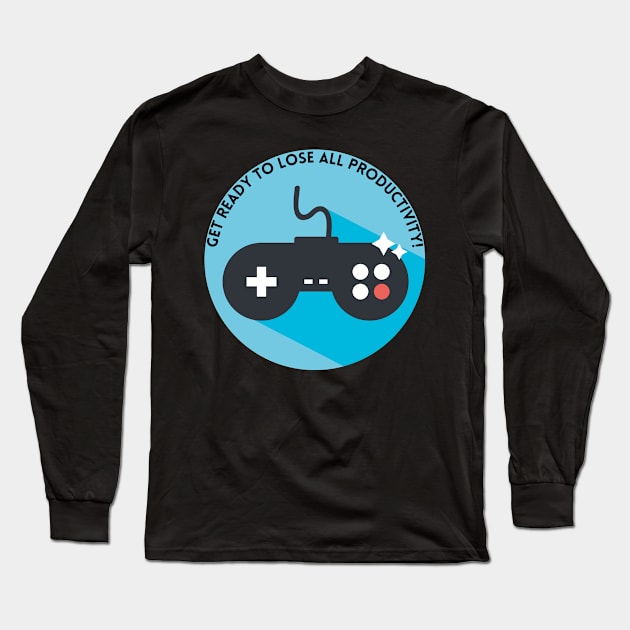 Productivity Long Sleeve T-Shirt by DMPM Design 